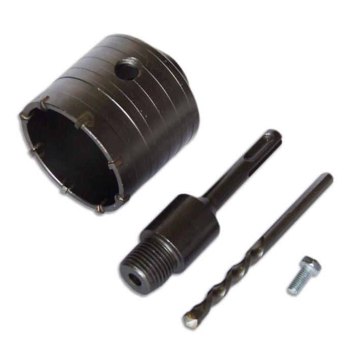 Коронка SANTOOL в сборе по бетону SDS+ 68 М22