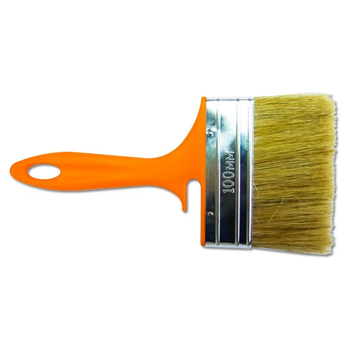 Кисть SANTOOL FOX Lignt плоская 100 мм натуральная щетина пластиковая ручка