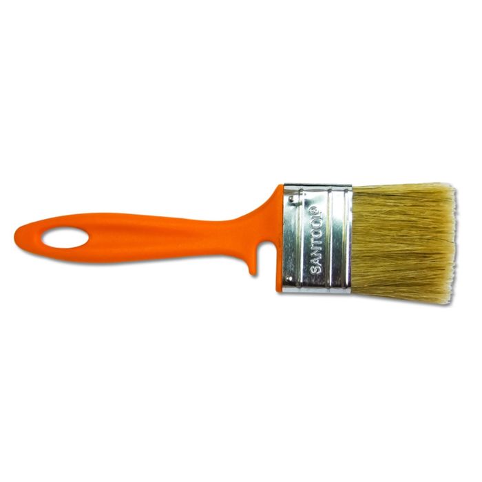 Кисть SANTOOL FOX Lignt плоская 50 мм натуральная щетина пластиковая ручка