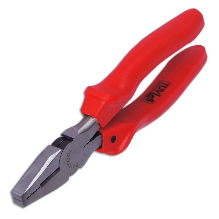 Пассатижи SANTOOL 200 мм красная ручка