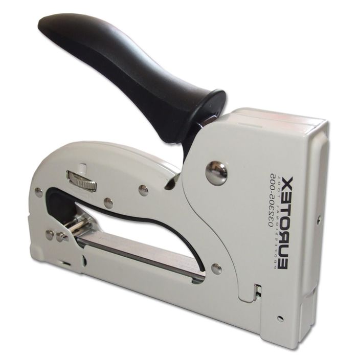 Степлер EUROTEX металлический бытовой (тип скобы №53,4-14мм)