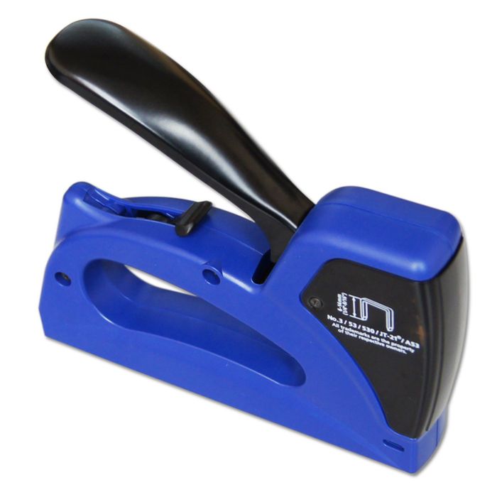 Степлер EUROTEX пластиковый бытовой усиленный (тип скобы №53,6-14мм)