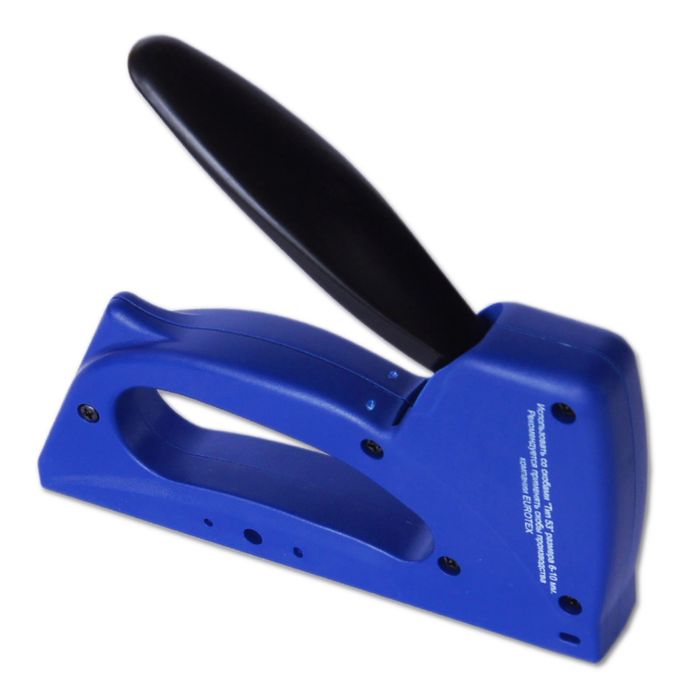 Степлер EUROTEX пластиковый для бытового использования (тип скобы №53,6-10мм)