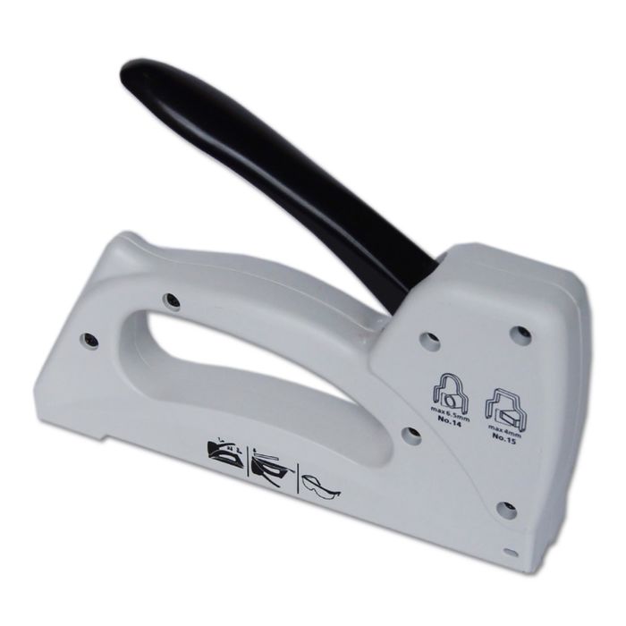 Степлер EUROTEX пластиковый кабельный (тип скобы №14,№15)