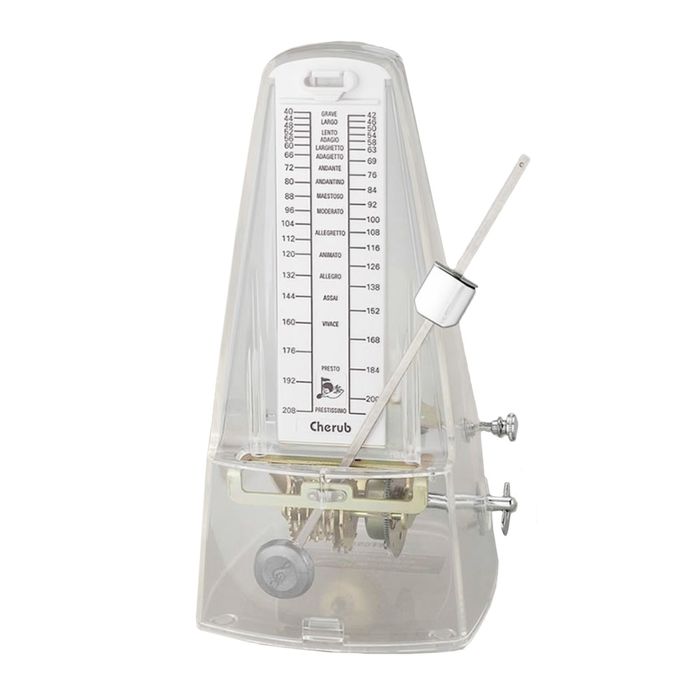 Метроном Cherub WSM-330TR  механический прозрачный