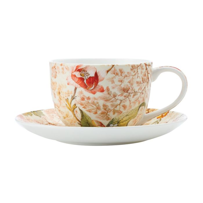 Чашка с блюдцем "Консерватория", в подарочной упаковке