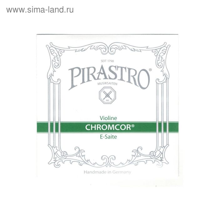 фото Отдельная струна для скрипки pirastro 319120 chromcor e ми