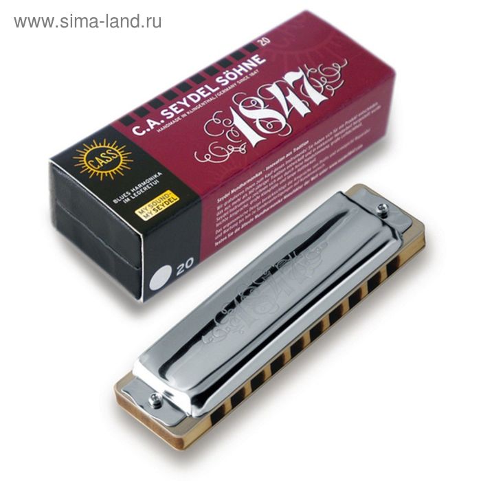 

Губная гармошка Seydel Sohne 16201F 1847 Classic F