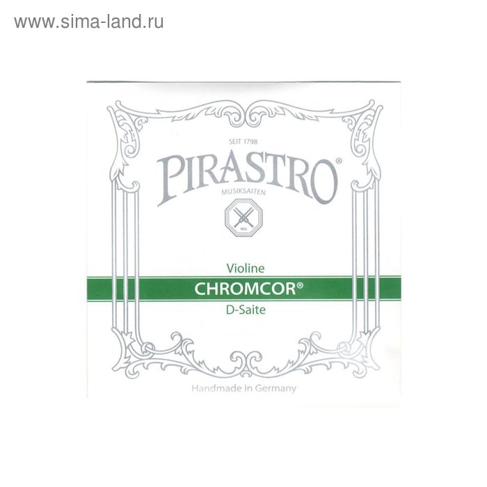 фото Отдельная струна для скрипки pirastro 319320 chromcor d ре