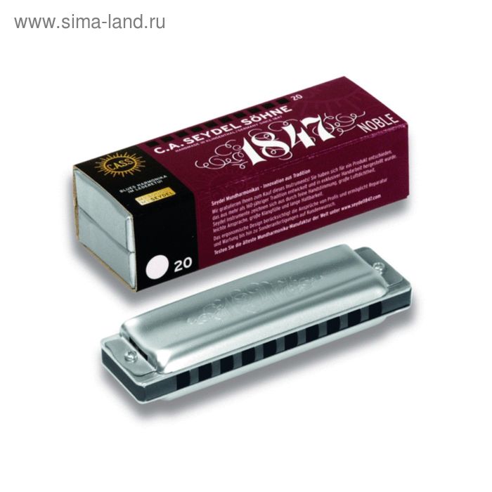 

Губная гармошка Seydel Sohne 16501BB 1847 Noble Bb