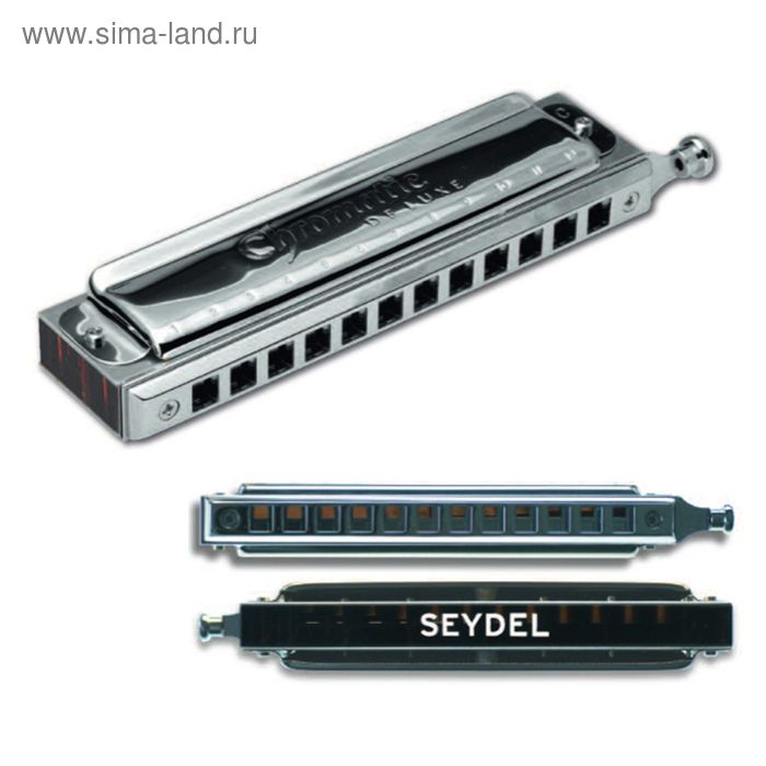 

Губная гармошка Seydel Sohne 51480C De Luxe C хроматическая