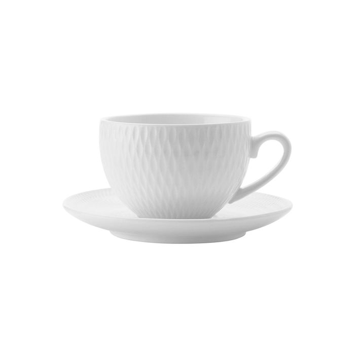 Чашка с блюдцем "Даймонд", без индивидуальной упаковки, объём 90 мл