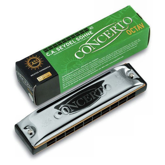 Губная гармошка Seydel Sohne 30401C Concerto C октавная