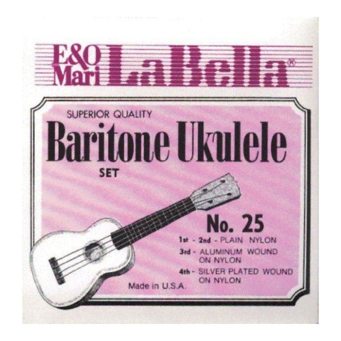 Комплект струн для укулеле La Bella 25-BARITONE баритон