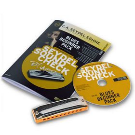 

Губная гармошка Seydel Sohne 40020 Soundcheck Vol.1 STEEL Blues Beginner Pack, буклет и CD