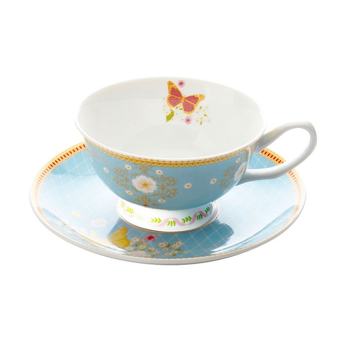 Чашка с блюдцем "Жаклин", в подарочной упаковке