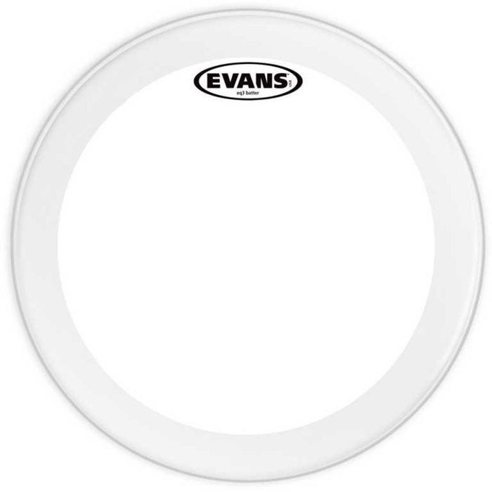 Пластик Evans BD20GB3 EQ3 Clear  для бас-барабана 20