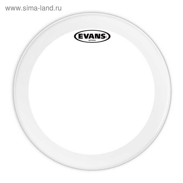 

Пластик Evans BD22GB3 EQ3 Clear для бас-барабана 22"