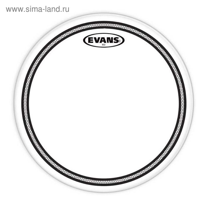 

Пластик Evans TT12EC2S EC2 Clear для малого, том и тимбалес барабана 12"