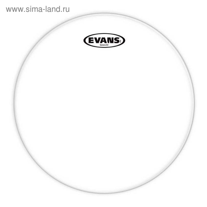 Пластик Evans TT12G1 G1 Clear  для малого, том и тимбалес барабана 12