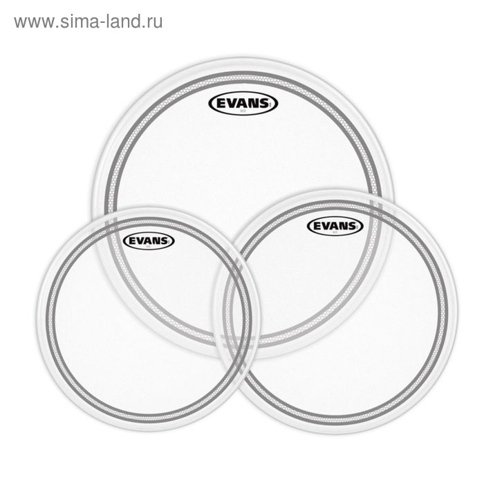 

Набор пластика Evans ETP-EC2SCTD-S EC2 Standard для том барабана, с покрытием 12"/13"/16"