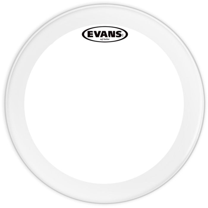 Пластик Evans BD22GB3C EQ3 Frosted для бас-барабана 22"