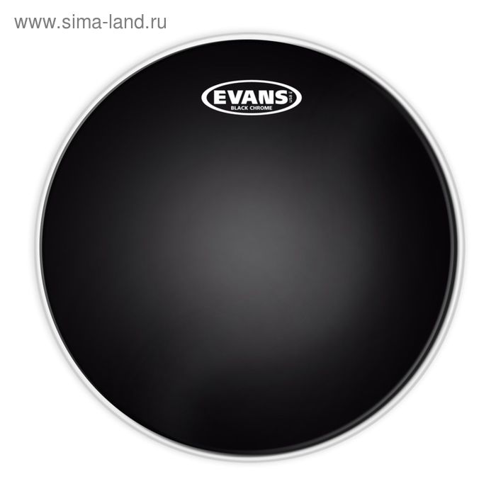 Пластик Evans TT12CHR Black Chrome для том барабана 12 пластик для барабана evans пластик для том барабана uv2 b15uv2