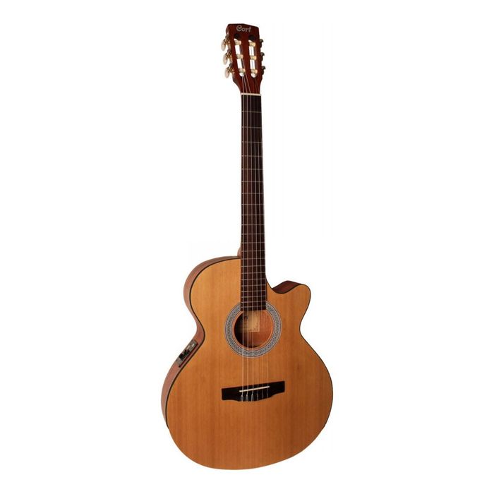 Электроакустическая классическая гитара Cort CEC1-NAT Classic Series с вырезом