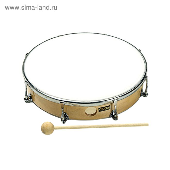 фото Тамбурин sonor 90530400 global cg thd 12 n 12", кожа, [40] sonor