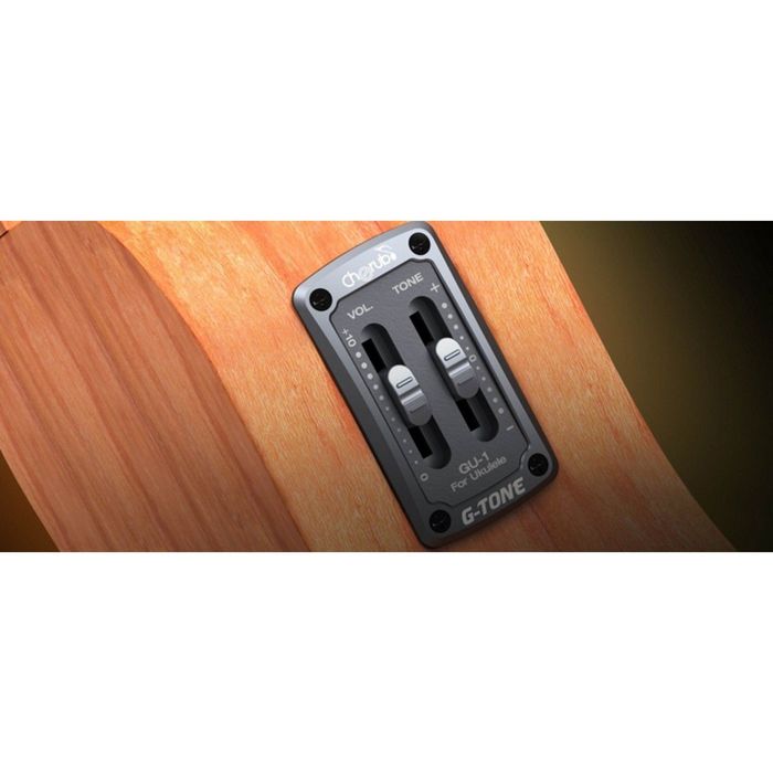 Эквалайзер Cherub GU-1  для укулеле, пассивный, врезной, однополосный