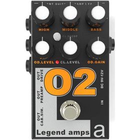 

Двухканальный гитарный предусилитель AMT Electronics O-2 Legend Amps 2