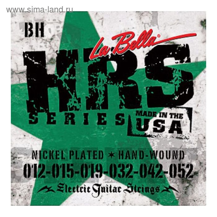 

Комплект струн для электрогитары La Bella HRS-BH 012-052