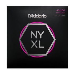 

Струны для бас-гитары D'Addario NYXL45100SL NYXL никел, Super Long, Regular Light, 45-100