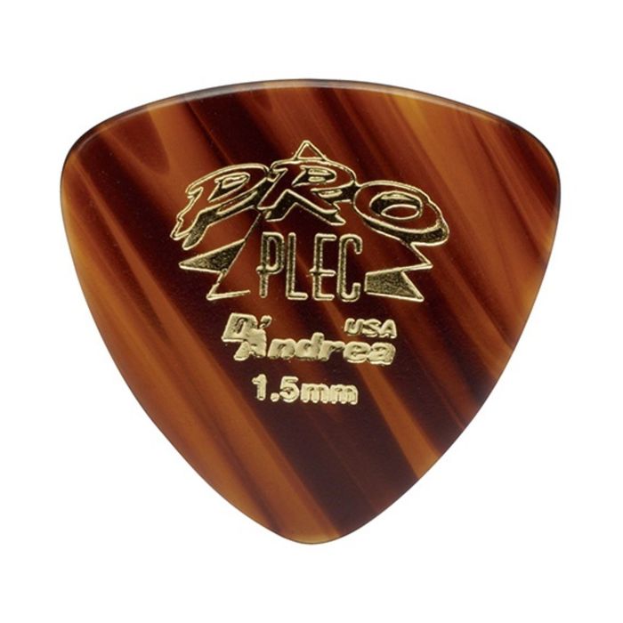 Медиаторы D'Andrea PRO-6346 Pro Plec 6шт, 1.5мм, термопласт, треугольник