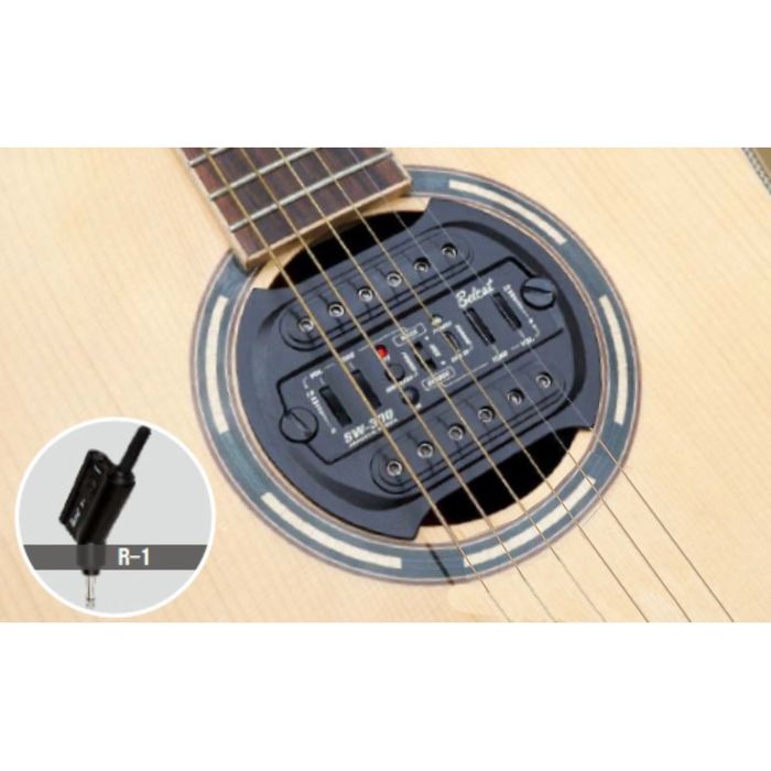 Звукосниматель Belcat SW-400 для акустической гитары, в резонаторное отверстие