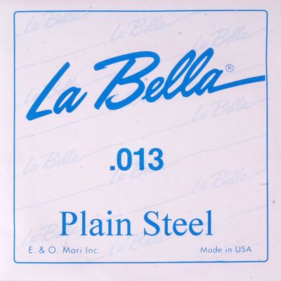 Отдельная стальная струна La Bella PS013 без оплетки, 013 - Фото 1