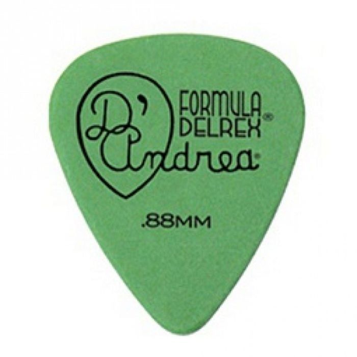 Медиаторы D`Andrea RD351-088 Formula Delrex 72шт, стандартной формы, матовая поверхность