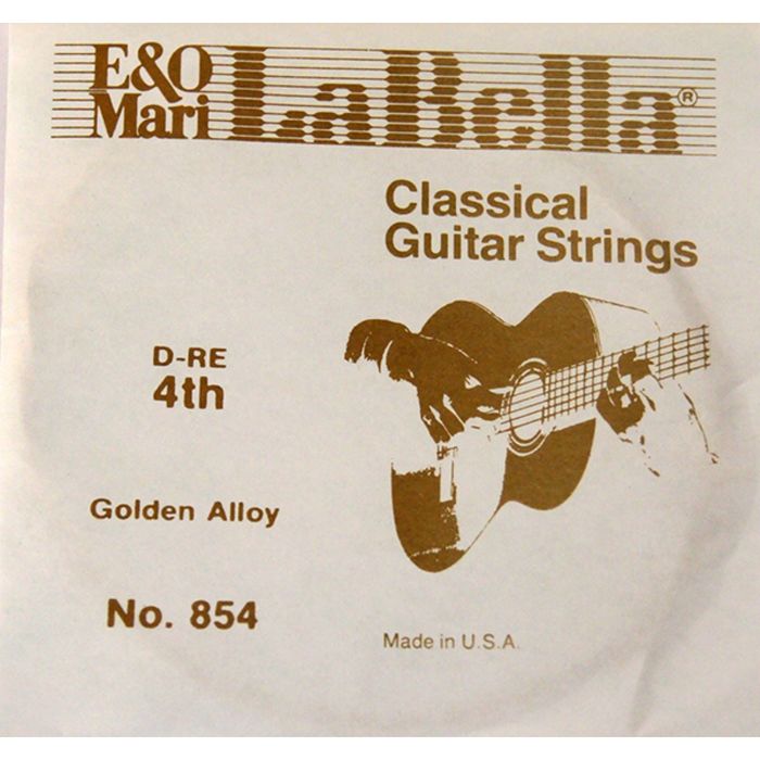 Отдельная струна La Bella 854 №4, бронза