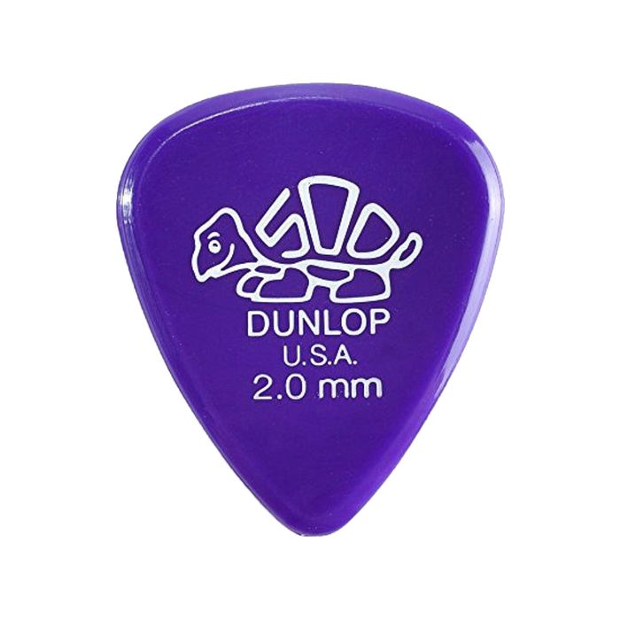 Медиаторы Dunlop 41R2.0 Delrin 500 72шт, толщина 2,00мм
