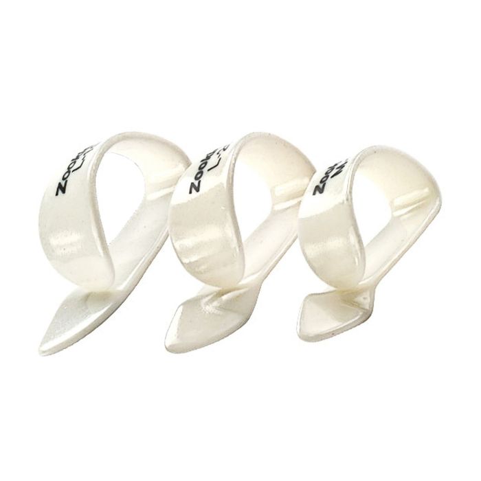 Коробка медиаторов Dunlop Z9000 Zookies на большой палец 72шт, 2 размера, 3 формы