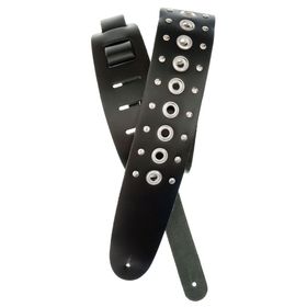 

Ремень для гитары Planet Waves 25LGS02 Metal Collection Кожаный заклепки «Grommet 1»