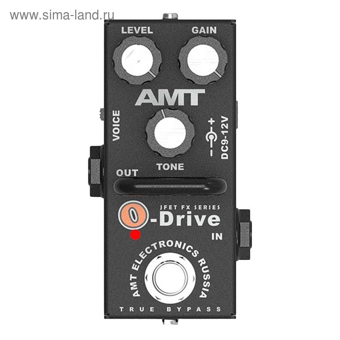 фото Гитарная педаль amt electronics od-2 o-drive mini перегруза