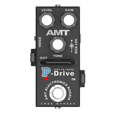Гитарная педаль AMT Electronics PD-2 P-Drive mini перегруза - Фото 1