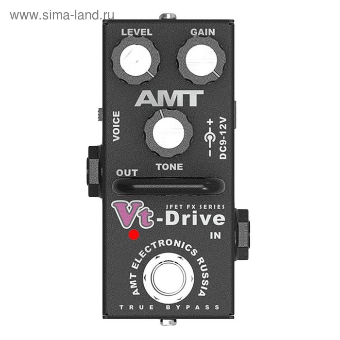 фото Гитарная педаль amt electronics vtd-2 vt-drive mini перегруза