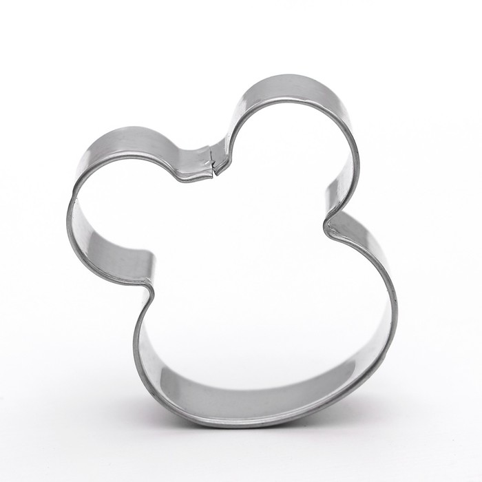 Набор форм для вырезания печенья 3 шт "Ушки" 6,3х6,5х1,5 см