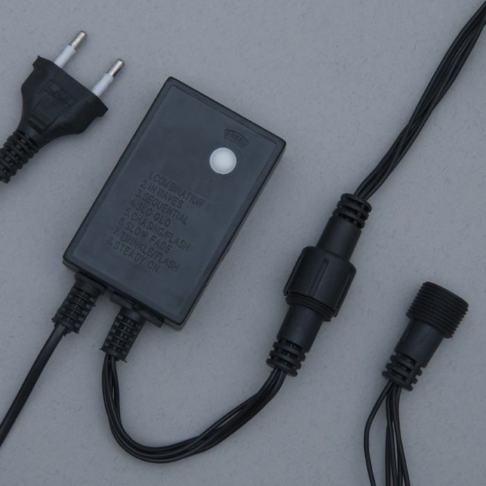 Гирлянда "Дождь" улич. Ш:2 м, В:3 м, Н.Т. LED-800-220V, контр. 8 р, СИНИЙ УЦЕНКА