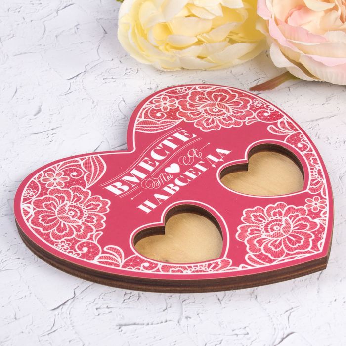 Подставка под кольца "Вместе навсегда"