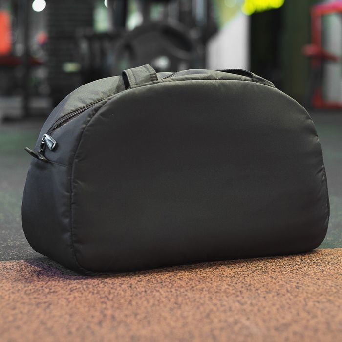 Сумка спортивная на молнии "Фитнес", 1 отдел, наружный карман, регулируемый ремень, цвет чёрный/разноцветный