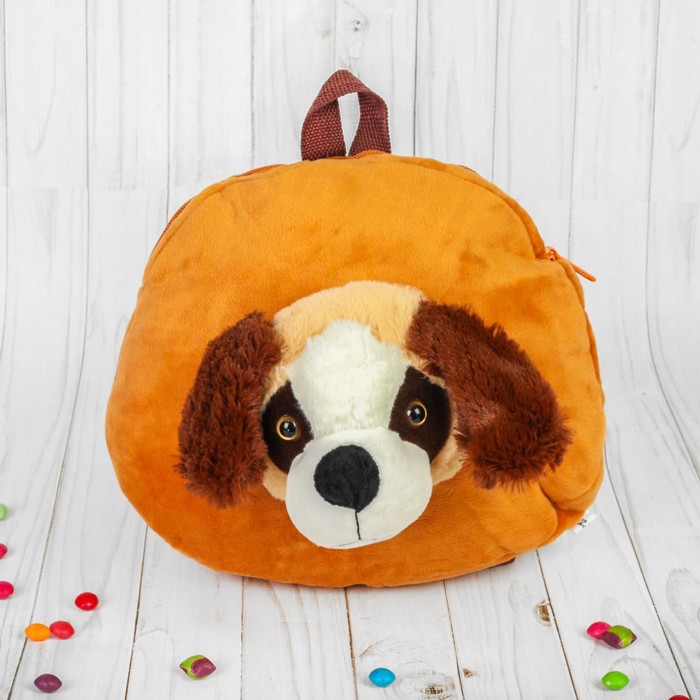 Рюкзак "Песик" черный носик