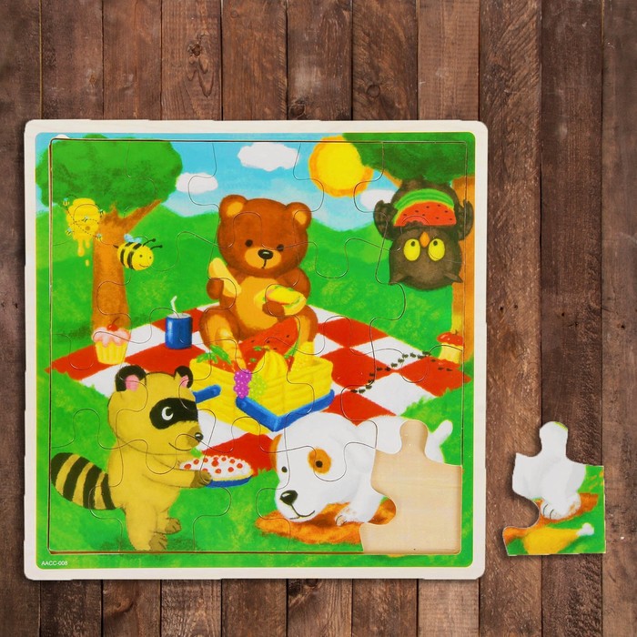 Пазл большой "Времена года. Осень", 20 элементов